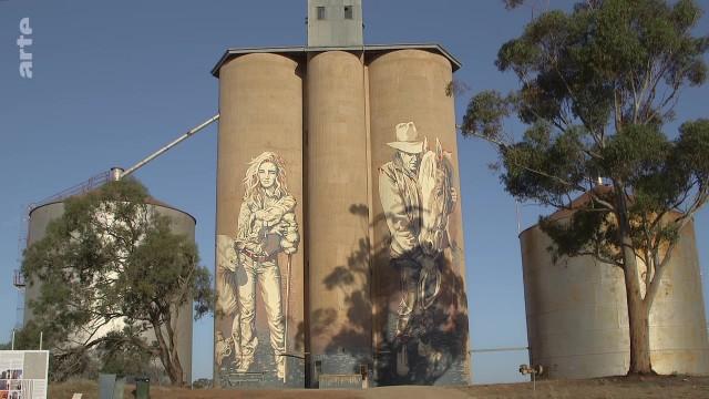Australien – Wenn Kunst auf Silos trifft