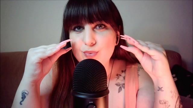 Puppet Hand Movements/Mouth Sounds/Long Acrylic Nails/Unintelligible Whispering