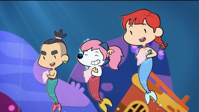 The Little Mermaid and the Pirates