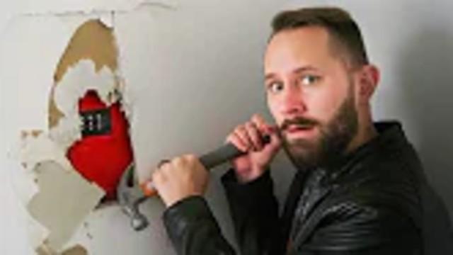 We Found A Safe In The Wall...