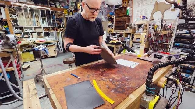 Adam Savage Makes a Papercraft Animal Mask!