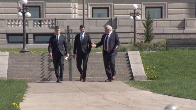Legislative leaders, candidate Scott Jensen, weather quiz