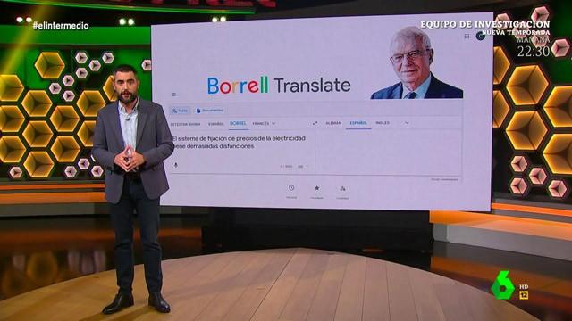 (16-09-21) Dani Mateo 'traduce' las declaraciones de Borrell sobre las eléctricas para descifrar sus "duras palabras": "No quiero meterme en fregados"
