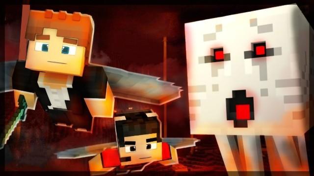 Matando Ghast na Mão!