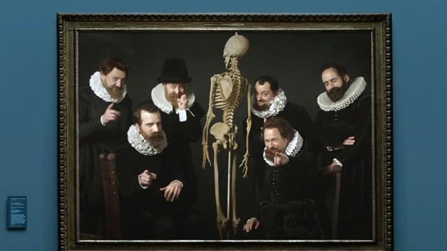Leçon d'ostéologie du Dr Sebastiaen Egbertsz, Pickenoy (2/3) : Squelette à vendre