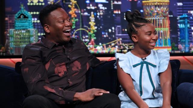 Celina Smith and Tituss