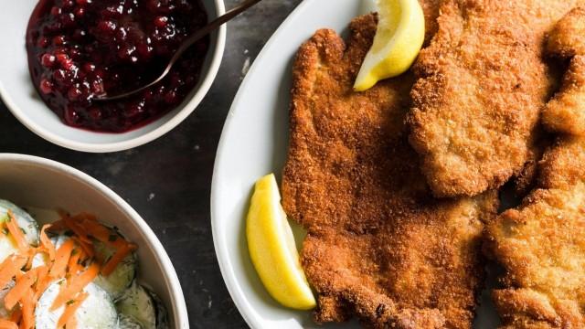 Schnitzel and Mashed!