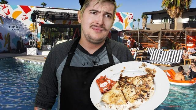 COOKING FOR THE TACO BELL HOTEL & RESORT
