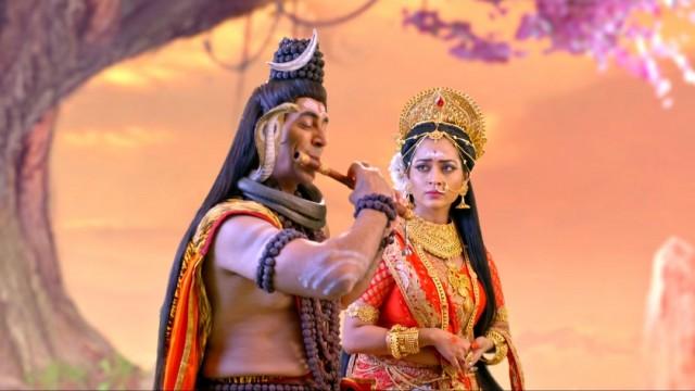 Devaki meets Lord Vishnu