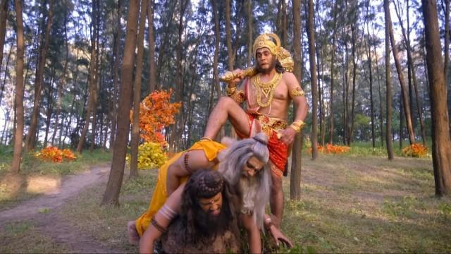 Hanuman arrives in Gokul