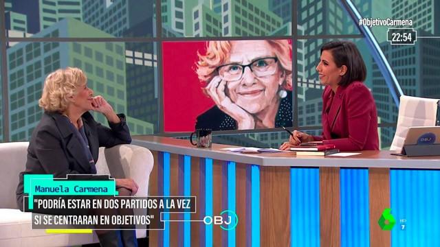 Objetivo Manuela Carmena y Ángel Martín