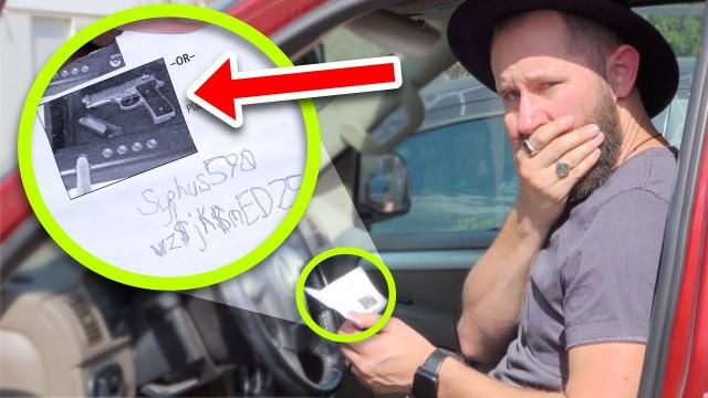 We Found Cryptic Codes In The Abandoned Car!