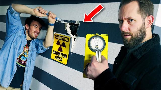 There Is Something Radioactive Hidden In Our Walls...