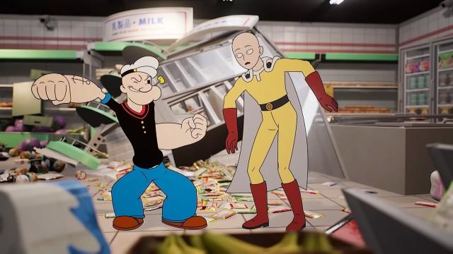 Saitama VS Popeye