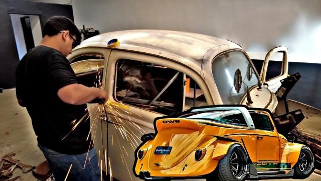 Customização VW Fusca! Corte do Teto Para ser Conversível ou Targa?