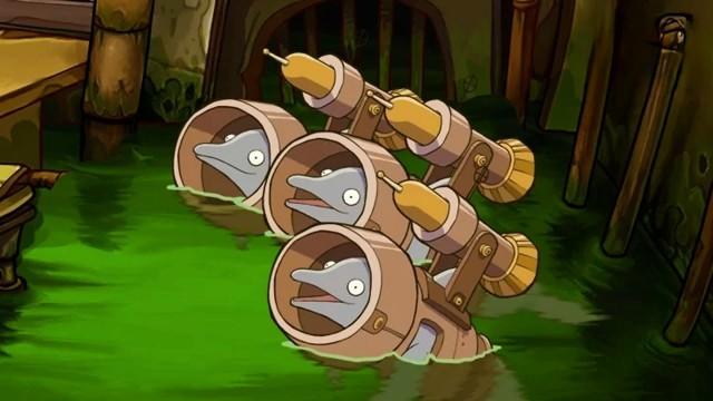 QUESTI DELFINI SONO ARMATI... - Caos a Deponia #20