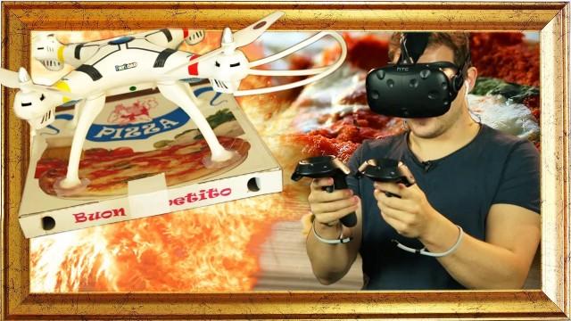 Pizza-Lieferung per Drohne & Faszination Escape Games