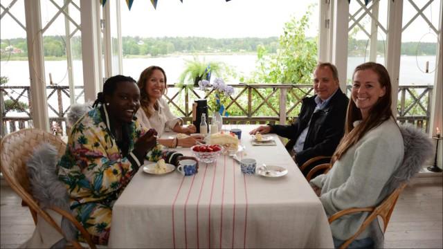 Stefan Löfven, Tusse Chiza, Lotta Schelin