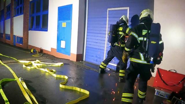 Feuer im Reihenhaus