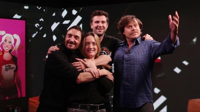 Dorothée Pousseo, Alexis Tomassian et Christophe Lemoine