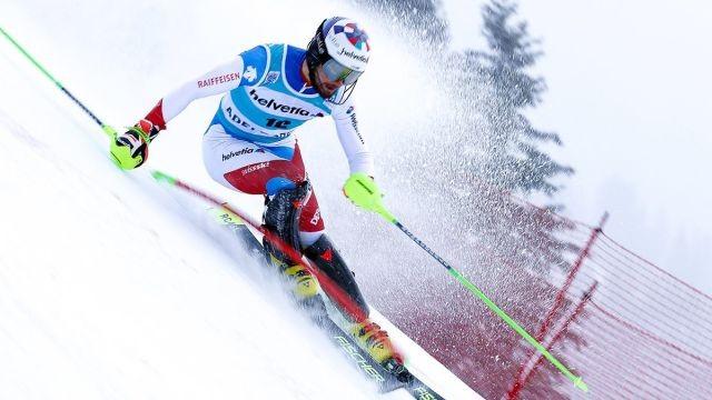 Men's Slalom from Adelboden in Switzerland