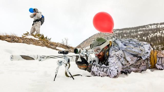 Snow Sniper Airsoft Battle