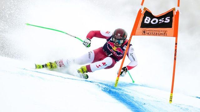 Men's Hahnenkamm  Downhill from Kitzbuehel in Austria