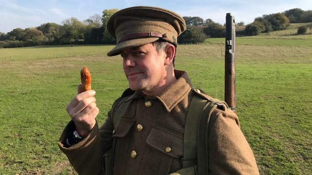 Sausages, Orange Wine, Millionaire's Shortbread