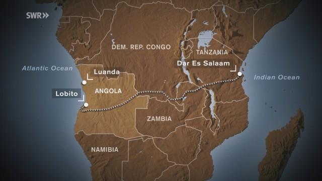 Mit dem Zug durch das Hochland von Angola - die Benguela-Bahn