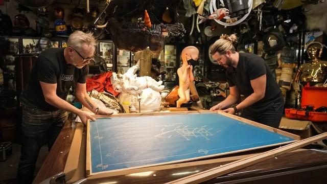 Mythbusters Blueprint Display with Kyle Hill!