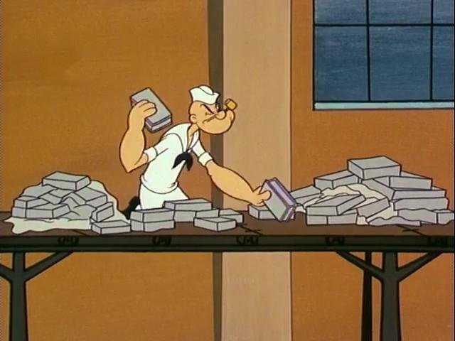 Popeye et le voleur de hareng