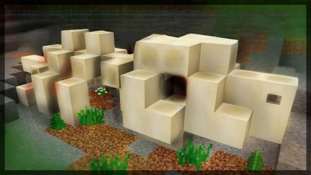 Encontrei um Fóssil no Minecraft!