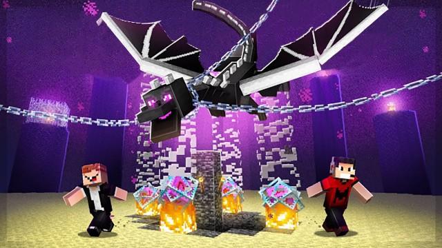 THE EASIEST TRAP to DEFEAT THE ENDER DRAGON 20x