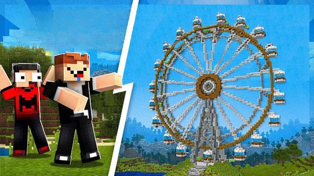 We made a FERRIS WHEEL that WORKS!