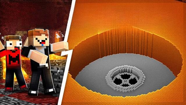 THE DRAIN of the OCEAN in the NETHER!