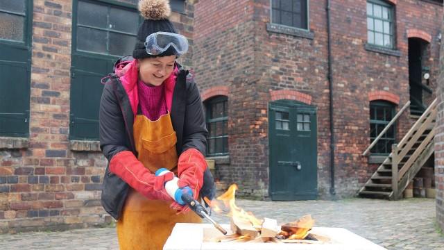 Self-Sculpture, Sawdust Kilns and Candlesticks