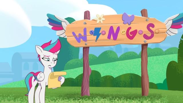 Zipp Gets Her Wings