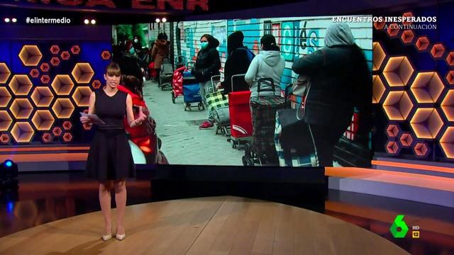 (17-03-2022) Sandra Sabatés explica el motivo por el que uno de cada cuatro madrileños se encuentran en riesgo de exclusión social