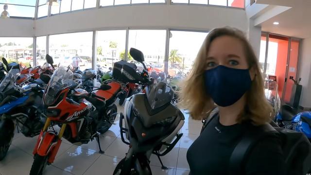 I bought a South African motorcycle!