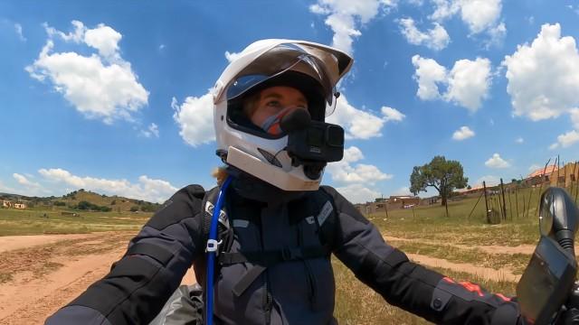My first motorcycle ride in South Africa