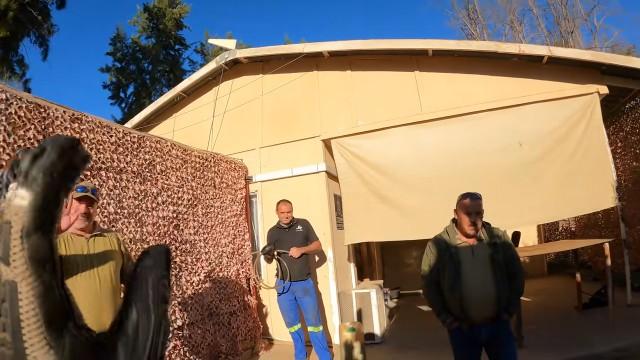 190 kilometers struggle through SAND in South African desert