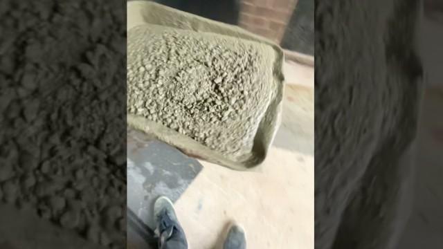 Concreting the tunnel