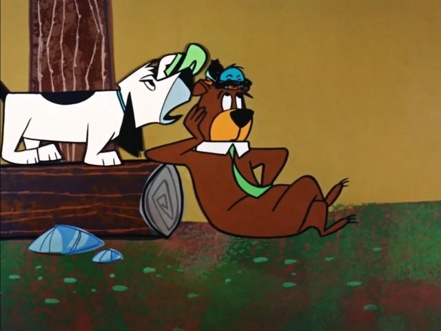 Yogi aiuta un amico