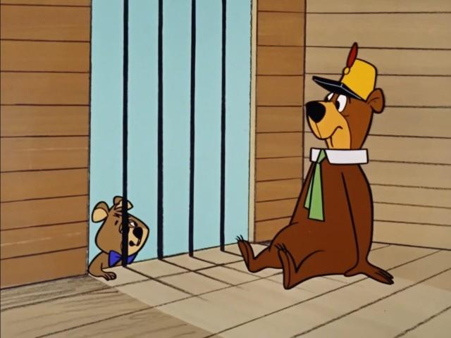 Yogi fa l'acrobata