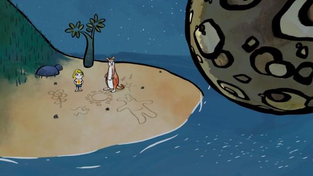 Drawings on the Moon