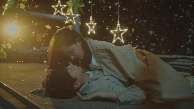 Sudden Kiss on Rooftop