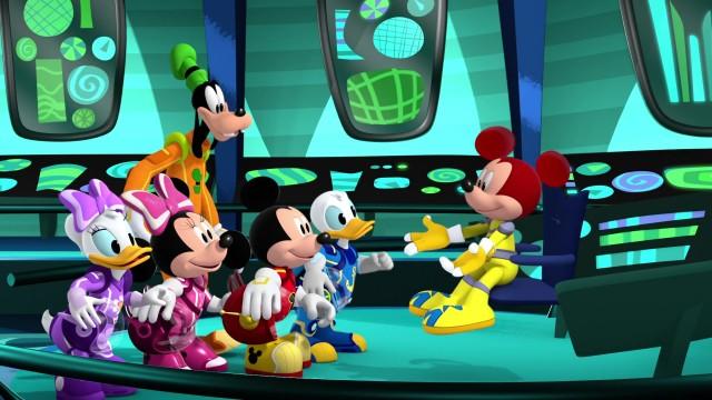 Mickey Meets Rocket Mouse!