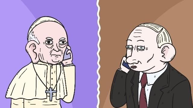 IL PAPA FERMA PUTIN