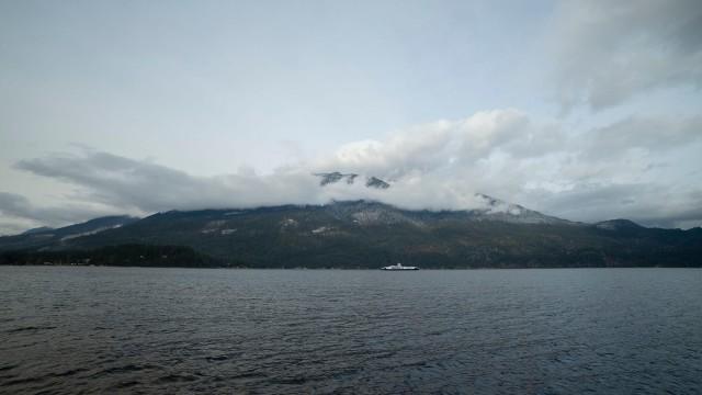 Wagons disparus - lac Kootena