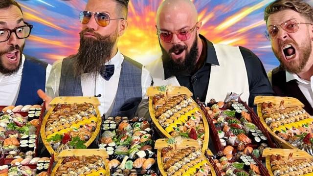 500 SUSHI CHALLENGE con i GENTLEMEN 